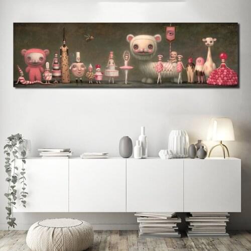 Mark Ryden American Ballet Theatre Whipped Cream Art Canvas Poster Painting Wall Picture Print Home Bedroom Decoration Framework