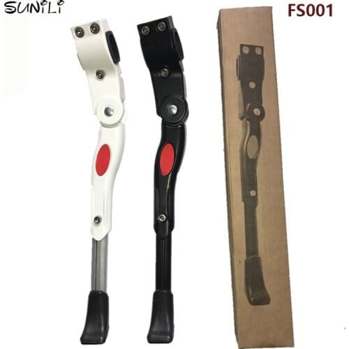 Sunili Adjustable MTB Road Bicycle Kickstand Parking Rack Mountain Bike Support Side Kick Stand Foot Brace Cycling Parts w/ tool