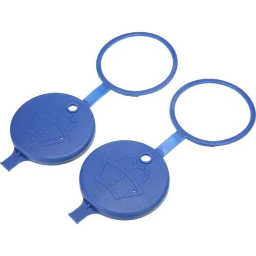 2Pcs Car Windshield Wiper Washer Fluid Reservoir Tank Bottle Cap Cover For Citroen C2 For Peugeot 106 206 207