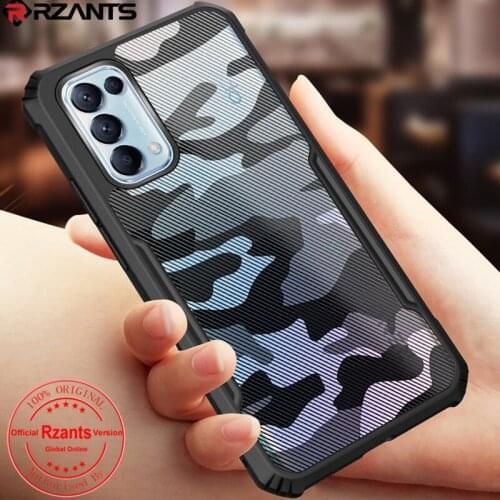 Rzants For OPPO Reno5 Oppo Reno 5 Pro 5G Case Hard [Blade] Shockproof Slim Crystal Clear Cover funda Casing