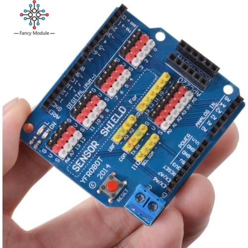 V5 Sensor Shield Expansion Board Shield For Arduino UNO R3 V5.0 Electric Module