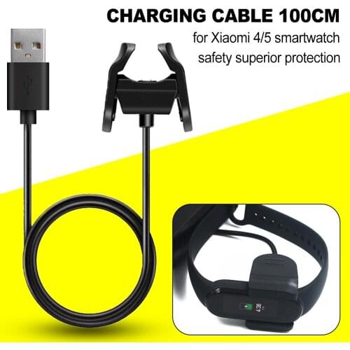 Cable Charger For Xiaomi Mi Band 5 4 Charging Cable Miband 5 Free Disassembly Charger M5 Generation NFC Special Clip Charger
