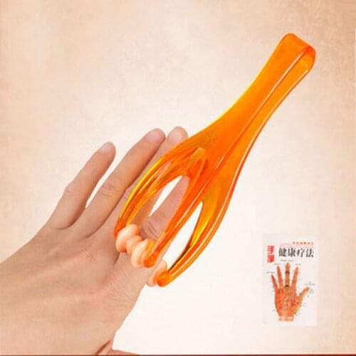 1PC 2 Rollers Finger Massager Hand Grips Beauty Massage Tool Elastic Handle Relax Finger Joints Hand Massager Blood Circulation