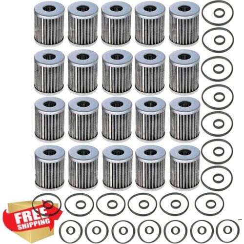 20x Brc Type LPG CNG GPL Gas Filter & Gasket Set BRC MTM Type Filter Cartridge Set - Fibreglass with o-rings