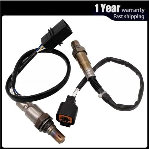 234-4851 2pcs 4 Wires Air Fuel Ratio Oxygen Sensor O2 Oxygen Sensor for Hyundai Elantra Kia Spectra Spectra5 234-5430 Z121