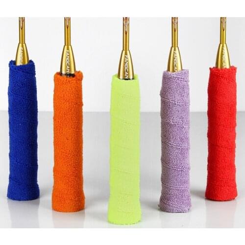 5pcs/lot FANGCAN Towel Replacement Grip Tennis Squash Badminton Racket Microfibre Towel Grips with 10 colors available