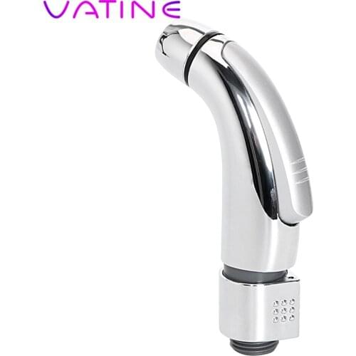 VATINE Butt Plug Faucet Anal Cleaner Bathroom Sex Toys for Men Women Men Women Enema Vaginal Rinse Anal Shower