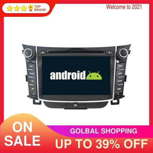 Android 10 PX5PX6 Car DVD player GPS Navigation Head unit For Hyundai I30 Elantra GT 2012+ Multimedia player radio tape recorder