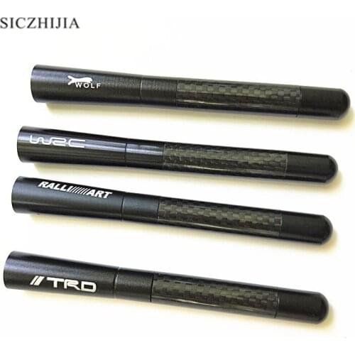12 cm carbon fiber short car antenna for Audi Q3 Q5 SQ5 Q7 A1 A3 S3 A4 S4 RS4 RS5 A5 A6 S6 C6 C7 S5 A7 S7 A8
