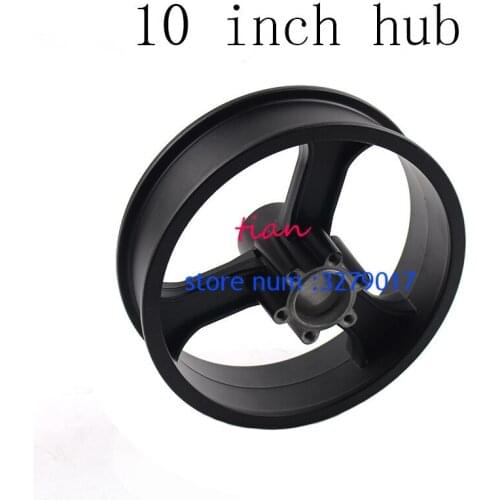Free Shipping 10 Inch Electric Scooter Wheel Hub 10 Inch Aluminum Alloy Wheel Rims 10x2 10x2.125 10x2.50 10x2.25 Tires Rims