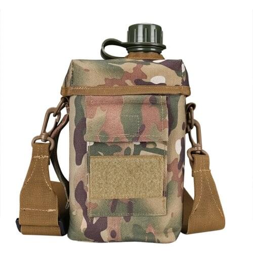 Outdoor sports water bottle 2L large capacity PE plastic liner for drinking Mountaineering equipment portable water bottle