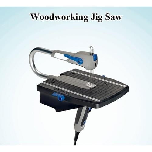 Woodworking Jig Saw / MS20 Electric Band Saw Machine / Handheld Desktop Dual Mode / Multi-Function Household Cutting Saw