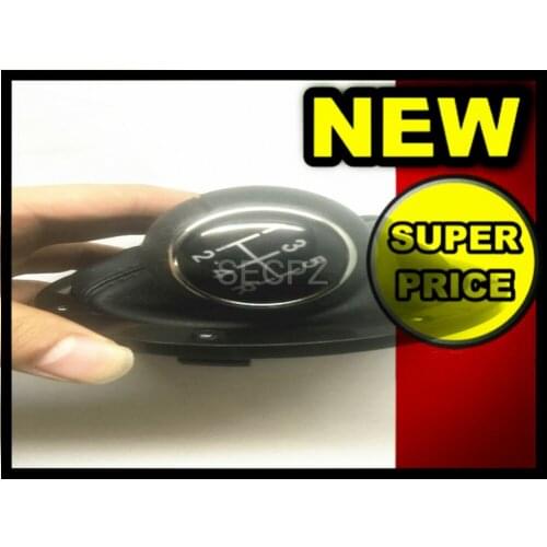 GOOD Shipping For VW Gol 94-10/Parati 96-10/Pointer 94-10/Saveiro 94-10 New 5 Speed Car Gear Shift Knob With Giator black 12mm