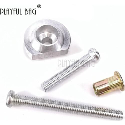 Playful bag Outdoor sport CS Buffer tube accessories Screw pull cap Jinming 9 SLR416 Upgrade material CS DIY parts QC22S