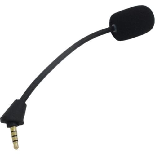 Game Mic Microphones with 3.5mm Plug Jack for Cloud II Wireless Game Headset