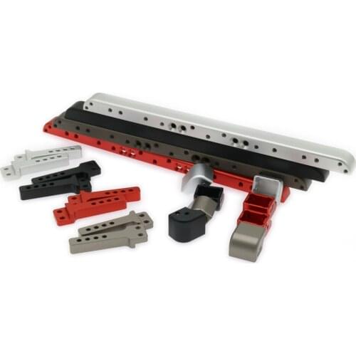 RCAWD Classical Front Bumper For Rc Hobby Model Car 1/10 Traxxas Trx-4 Land Rover Version Crawler Alloy T8241 Front Bumpe