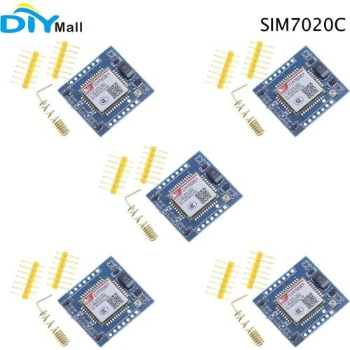5PCS SIM7020C Development Board NB-IoT Module Full Netcom Support MQTT COAP TCP Internet Of Things Instead Of GPRS+Pin Header