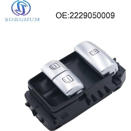 Driver Side Electric Power Master Window Switch For Mercedes Benz E350 S560 S600 S63 AMG 4-MATIC 2229050009 Rear Left Right