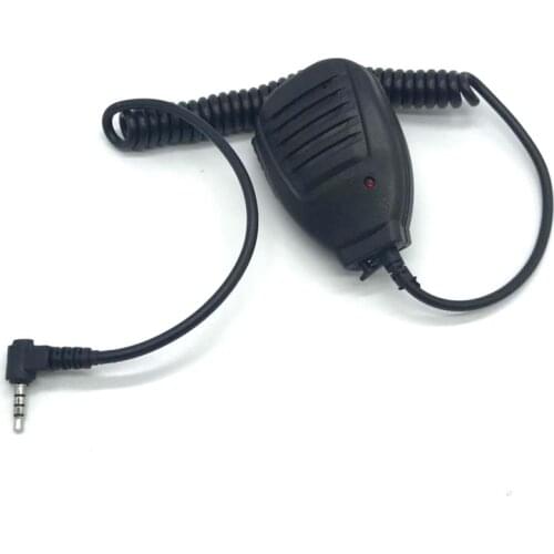 PTT Mic Microphone Speaker for BAOFENF UV3R UV100 for YAESU VERTEX VX-3R VX-10 VX-17 VX-110 VX-150 VX-130 FT1D Walkie Talkie