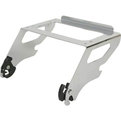 Motorcycle Solo Trunk Mounting Rack For Harley Touring Electra Glide FLHT FLHX Road King Street Glide Road Glide FLTR 1997-2008