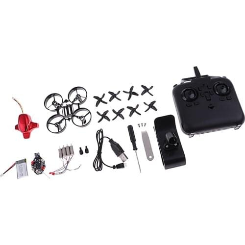 Set Mini Remote Control DIY RC Quadcopter Micro Drone Toy Gift for Kids Boys