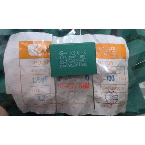 New Ceramics capacitors 155k M 1.5UF 1U5K 300VAC 275VAC X2