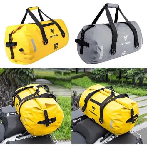 New Motorcycle Waterproof Tail Bags Back Seat Bags 40L 66L 90L Travel Bag Motorbike Scooter Sport Luggage Rear Seat Bag Pack