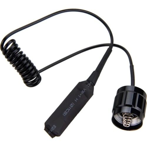 1 PC Military 501B Remote Pressure Switch Flashlight Rat Mouse Tail Switch For Tactical WF-501B Q5/T6 Torch Hunting Accessories