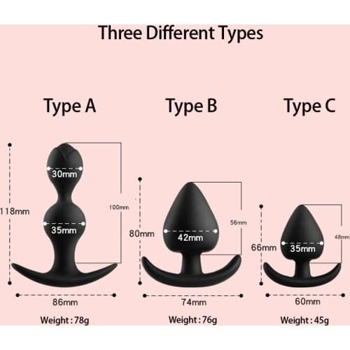 Sex toys silicone butt plug anal plug sex toys anal beads balls dilator ass plug dildo sex products Toys for adults Plug anal