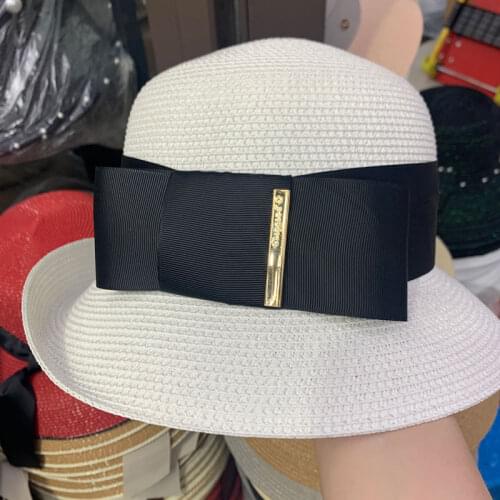 Summer Sunscreen Paper Straw Hat