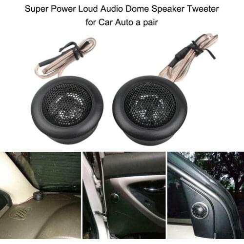Universal Car Audio Horns Vehicle Tweeter 89dB Car tweeter Speaker Accessories speakers R5U3