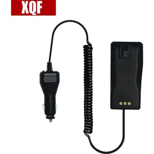 XQF Car Radio Battery Eliminator + Adaptor for MOTOROLA for GP3188 GP3688 CP040 EP450 Radio Walkie Talkie