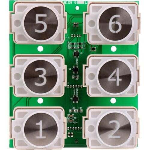 1pcs VFGLC elevator button board DA481B108G06 ELENESS elevator part BQ2H131