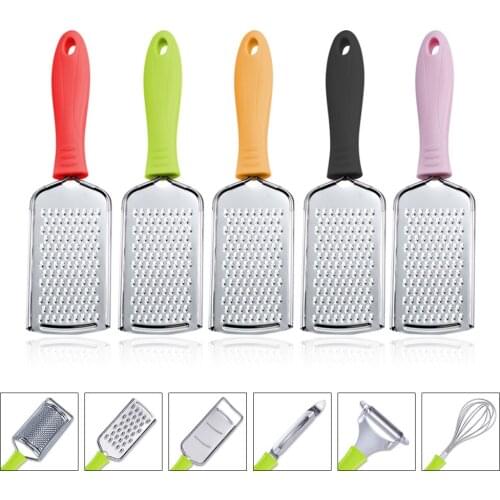1pcs Stainless Steel Premium Lemon Spice Cheese Graters Slicer Zester Shaver Grater for Coleslaw Chocolate