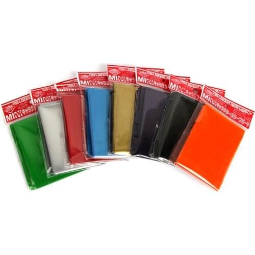 100pcs Colorful Back Card Sleeves Magic Board Game Tarots Oracle Card Three Kingdoms Poker Cards Protector Drop Shipping