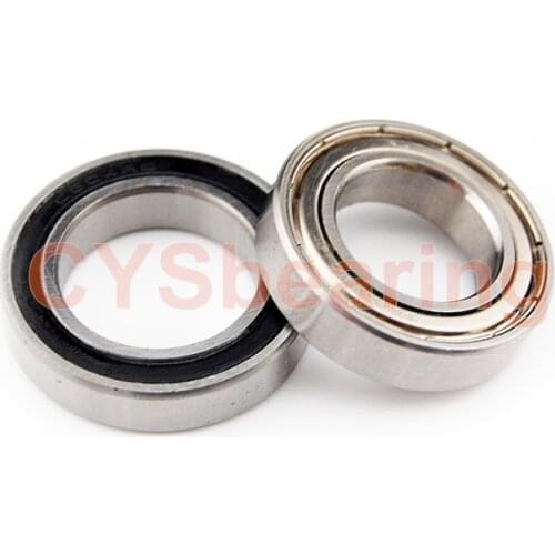 16003ZZ 16003RS Deep Groove Ball Bearings 17x35x8mm