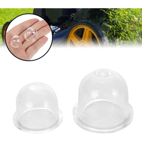 2pcs White Chainsaws Fuel Pump Bulb 19-22mm Carburetor Oil Bubble Primer Bulb Garden Carburetons Replace Light Beads