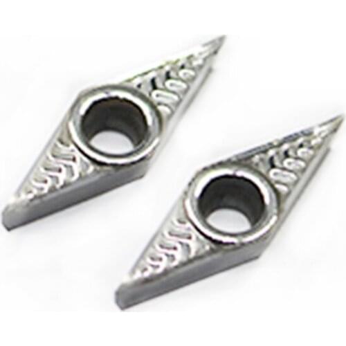 20pcs VCGT110302 AK H01 VCGT 110302 Aluminum cutter blade Insert Cutting Tool turning tool CNC Tools AL +TIN Alloy wood