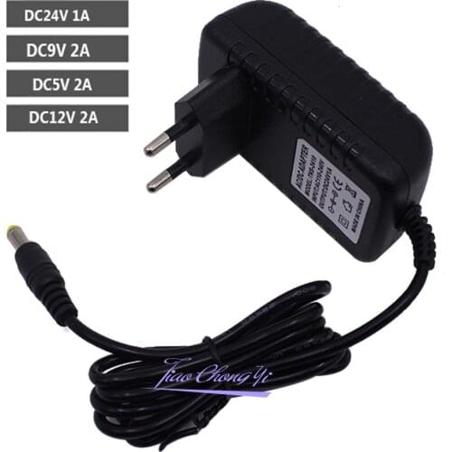 AC110-240V to DC5V 9V 12V 1A 2A 3A Universal Power Adapter Supply Charger adaptor EU US plug for 2835 5050 LED light strip X 1