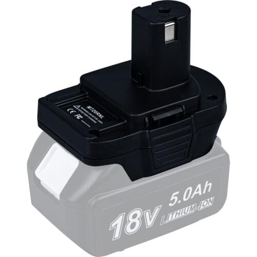 MT20RNL Adapter for Makita 18V Battery to for Roybi 18V Battery BL1860B / BL1860 / BL1850B / BL1850 / BL1840 / BL1830B / BL1830