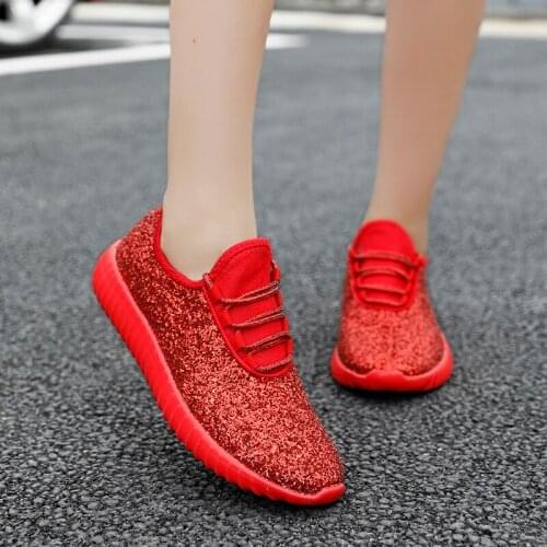Tenis Feminino tenis mujer Sequins light soft gym Shoes Women Tennis Shoes Stability Athletic Sneakers woman jogging Trainers