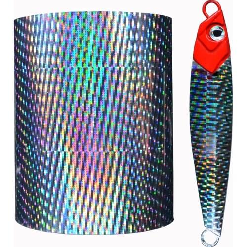 Wholesale Colorful Hot Stamping Foil For Fishing Lure Jigs Baits 10m 12m 120M Free Shipping