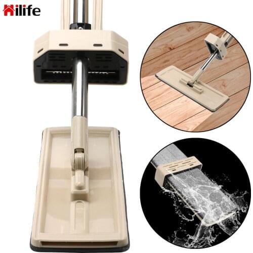 HILIFE 360 Rotating Magic Mop Lazy Home Cleaner Automatic Spin Self-Wringing Flat Mop Free Hand Washing