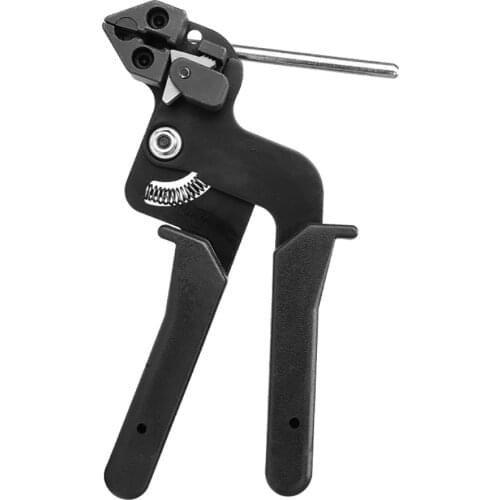 Stainless Steel Cable Tie Tool Manual Fastening Cutting Plier Special for Stainless Cable Ties Fasten Maximum Width 12MM