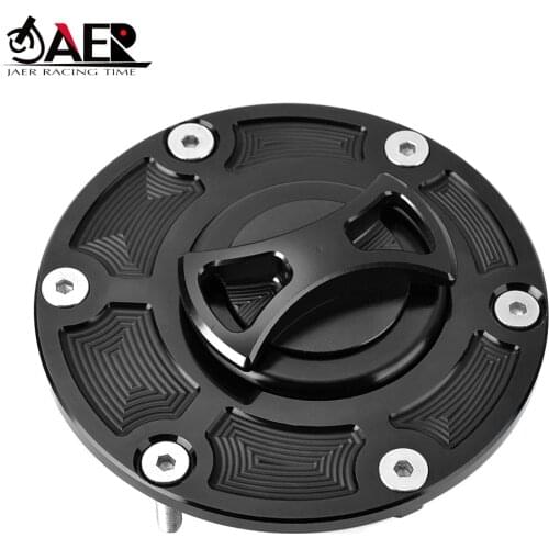 JAER Moto CNC Oil Gas Fuel Tank Cap Petrol Cover for Moto guzzi Rocket III Cagiva All Style Motocycle Accessories ROUGH CRAFTS