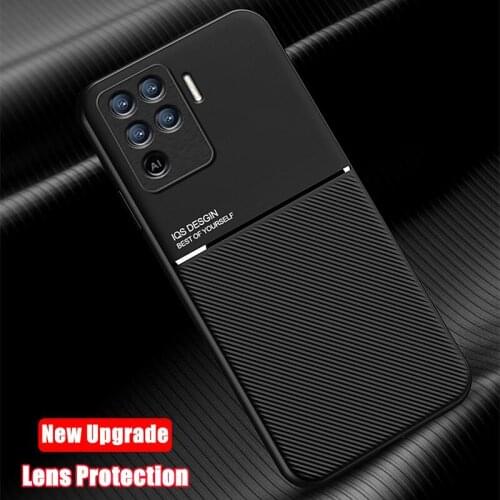 Shockproof Case For Oppo A53 A94 A15 A12 A9 A5 A33 A32 2020 A11X A9X A7X A5S A7 A5 A3 A1 A83 Magnet Silicone Cover Shell Case
