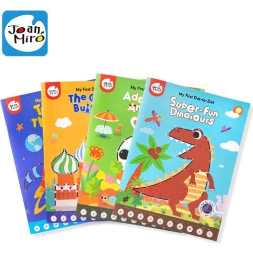 Joan Miro Number Coloring Book Drawing Board Multifunctional Painting Drawing Educational Toys for Children 2 Years Xmas Gifts