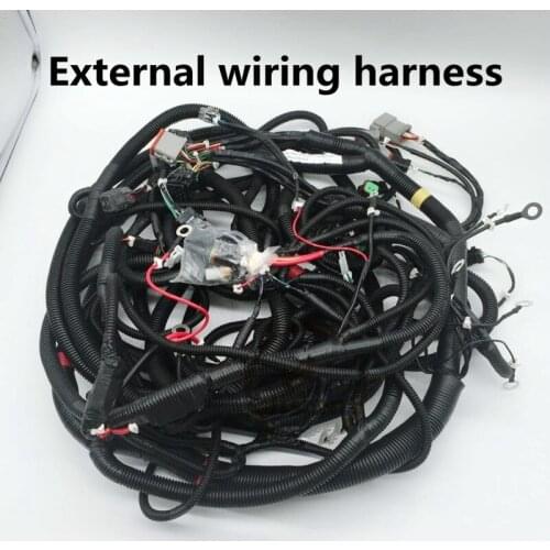 FOR PC 300-7 PC 360-7 outside wiring harness 207-06-71114 Original Imported products high-quality excavator accessories