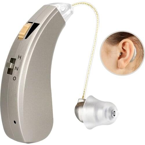 AAB52SP Rechargeable Digital Hearing Amplifiers Wireless Mini Hearing Aids Audifonos Sound Amplifiers Moderate Loss