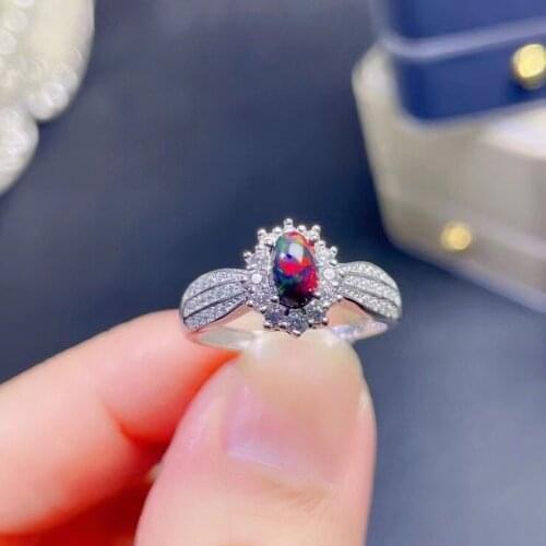 Simple Elegant 100% Natural and Real Tanzanite Ring 925 sterling silver Ring